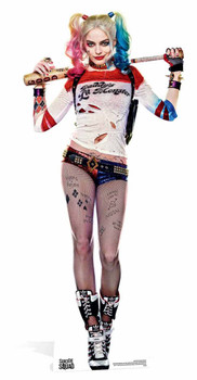 Harley Quinn Margot Robbie Suicide Squad Lifesize Cardboard Cutout Harley Quinn Margot Robbie Suicide Squad Lifesize Cardboard Cutout