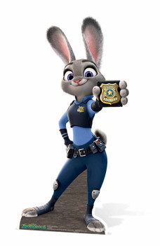Officer Judy Hopps Zootropolis cardboard cutout Officer Judy Hopps Zootropolis cardboard cutout