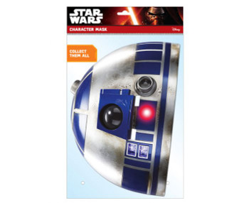 R2-D2 Official Star Wars 2D Card Party Face Mask R2-D2 Official Star Wars 2D Card Party Face Mask