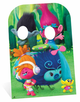 Trolls Poppy and Branch Child Size Cardboard Cutout Trolls Poppy and Branch Child Size Cardboard Cutout