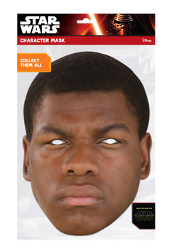 Finn Force Awakens Card Face Mask Finn Force Awakens Card Face Mask