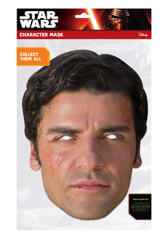 Poe Dameron Force Awakens Card Mask Poe Dameron Force Awakens Card Mask