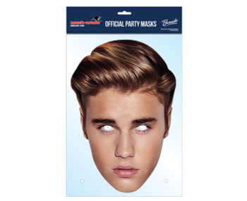 Justin Bieber 2016 Card Party Face Mask Justin Bieber 2016 Card Party Face Mask