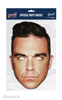 Robbie Williams Card Party Face Mask Robbie Williams Card Party Face Mask
