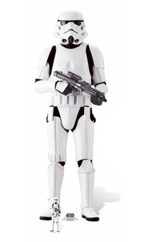 Imperial Stromtrooper Lifesize and Mini Cardboard Cutout Imperial Stromtrooper Lifesize and Mini Cardboard Cutout