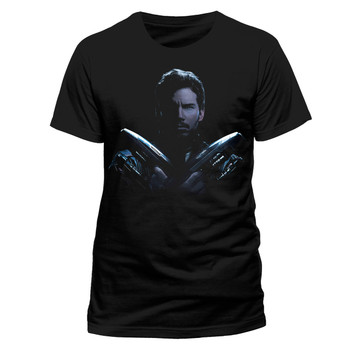 Star Lord Guardians Of The Galaxy Vol. 2 Official Unisex Black T-Shirt Star Lord Guardians Of The Galaxy Vol. 2 Official Unisex Black T-Shirt