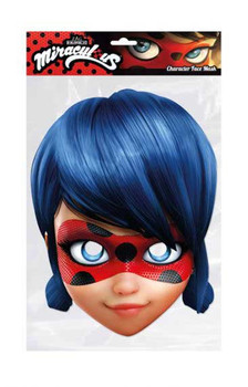 Ladybug from Miraculous Party Face Mask Ladybug from Miraculous Party Face Mask