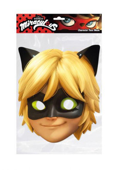 Cat Noir from Miraculous Party Face Mask Cat Noir from Miraculous Party Face Mask