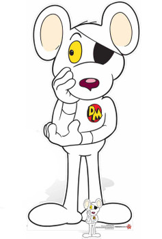 Danger Mouse with Mini Cardboard Cutout Danger Mouse with Mini Cardboard Cutout
