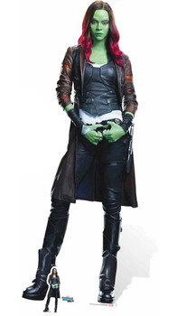 Gamora Guardians of The Galaxy Vol. 2 Mini Cardboard Cutout Gamora Guardians of The Galaxy Vol. 2 Mini Cardboard Cutout