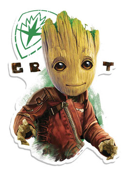 Baby Groot "oo" Eyes Guardians of The Galaxy Vol. 2 Cardboard Cutout Wall Art Baby Groot "oo" Eyes Guardians of The Galaxy Vol. 2 Cardboard Cutout Wall Art