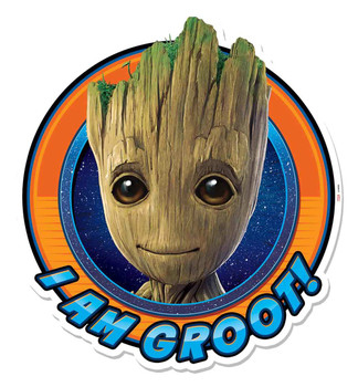 I Am Groot Guardians of The Galaxy Vol. 2 3D Effect Cardboard Cutout Wall Art I Am Groot Guardians of The Galaxy Vol. 2 3D Effect Cardboard Cutout Wall Art