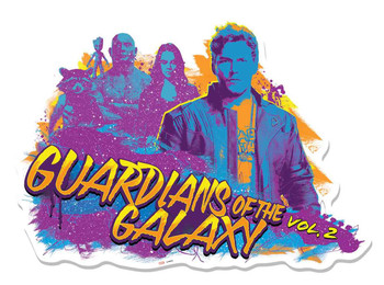 Guardians of The Galaxy Vol. 2 Graffiti Guitar Cardboard Cutout Wall Art Guardians of The Galaxy Vol. 2 Graffiti Guitar Cardboard Cutout Wall Art