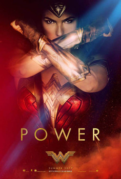 Wonder Woman Original Movie Poster – Power Gauntlets Style C Wonder Woman Original Movie Poster – Power Gauntlets Style C