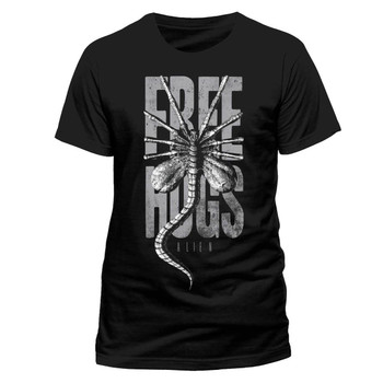 Alien Free Hugs Black Unisex T-Shirt Alien Free Hugs Black Unisex T-Shirt