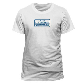 Alien: Covenant USCSS Crew White Unisex T-Shirt Alien: Covenant USCSS Crew White Unisex T-Shirt