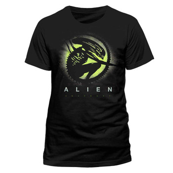 Alien: Covenant Alien Silhouette Official Black Unisex T-Shirt Alien: Covenant Alien Silhouette Official Black Unisex T-Shirt