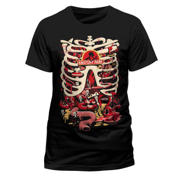 Rick and Morty Anatomy Park Official Black Unisex T-Shirt Rick and Morty Anatomy Park Official Black Unisex T-Shirt