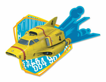 Thunderbird 4 Underwater Rescue Submarine Wall Mounted Cardboard Cutout Thunderbird 4 Underwater Rescue Submarine Wall Mounted Cardboard Cutout