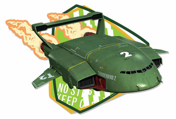 Thunderbird 2 Heavy Duty Transporter Wall Mounted Cardboard Cutout Thunderbird 2 Heavy Duty Transporter Wall Mounted Cardboard Cutout