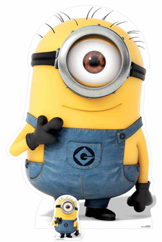 Carl Minion from Despicable Me 3 Cardboard Cutout / Standee / Stand up Carl Minion from Despicable Me 3 Cardboard Cutout / Standee / Stand up
