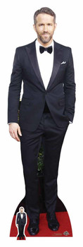Ryan Reynolds in Tuxedo Cardboard Cutout Ryan Reynolds in Tuxedo Cardboard Cutout