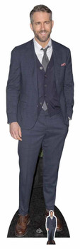 Ryan Reynolds Casual Style Cardboard Cutout Ryan Reynolds Casual Style Cardboard Cutout