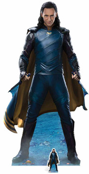 Loki from Thor: Ragnarok Official Marvel Lifesize Cardboard Cutout Loki from Thor: Ragnarok Official Marvel Lifesize Cardboard Cutout