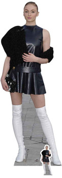 Sophie Turner White Boots Lifesize Cardboard Cutout Sophie Turner White Boots Lifesize Cardboard Cutout