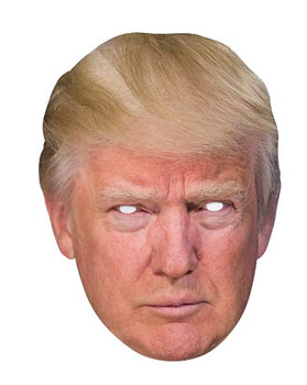Donald Trump 2017 Card Party Face Mask Donald Trump 2017 Card Party Face Mask