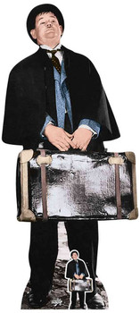Oliver Hardy with Mini Cardboard Cutout Oliver Hardy with Mini Cardboard Cutout
