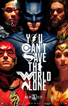 Justice League Original Movie Poster – Unite The League 2nd Advance Style Justice League Original Movie Poster – Unite The League 2nd Advance Style