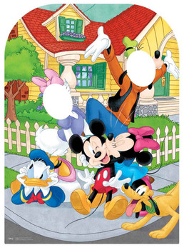 Mickey Mouse and Friends Child Size Stand-in Cutout Mickey Mouse and Friends Child Size Stand-in Cutout