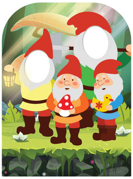 Garden Gnomes Child Size Stand-in Cardboard Cutout Garden Gnomes Child Size Stand-in Cardboard Cutout