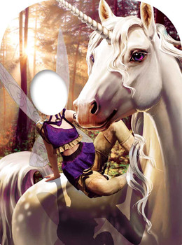 Unicorn & Fairy Fantasy Child Size Stand-in Cutout Unicorn & Fairy Fantasy Child Size Stand-in Cutout