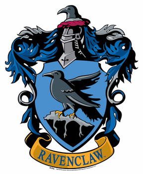 Ravenclaw Crest from Harry Potter Wall Mounted Official Cardboard Cutout Ravenclaw Crest from Harry Potter Wall Mounted Official Cardboard Cutout