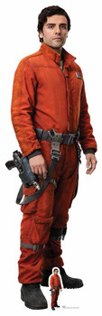 Poe Dameron Star Wars The Last Jedi Lifesize Cardboard Cutout Poe Dameron Star Wars The Last Jedi Lifesize Cardboard Cutout