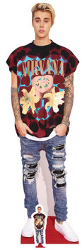Justin Bieber Ripped Jeans Style Lifesize Cardboard Cutout Justin Bieber Ripped Jeans Style Lifesize Cardboard Cutout