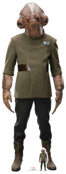 Admiral Ackbar Star Wars The Last Jedi Lifesize Cardboard Cutout Admiral Ackbar Star Wars The Last Jedi Lifesize Cardboard Cutout