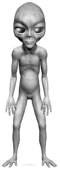 Alien Lifesize Cardboard Cutout / Standup / Standee Alien Lifesize Cardboard Cutout / Standup / Standee