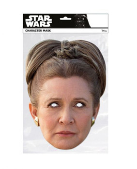 Princess Leia Organa The Last Jedi Single 2D Card Party Face Mask Princess Leia Organa The Last Jedi Single 2D Card Party Face Mask