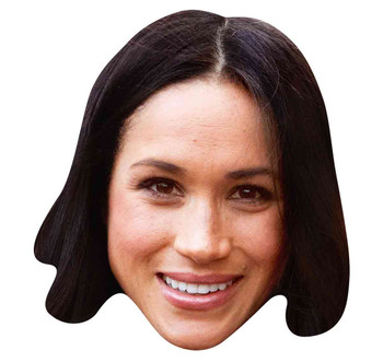 Meghan Markle 2D Single Card Face Mask Meghan Markle 2D Single Card Face Mask