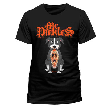 Mr Pickles Face Official Black Unisex T-Shirt Mr Pickles Face Official Black Unisex T-Shirt