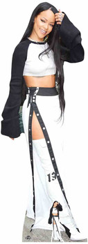 Rhianna White Boots Cardboard Cutout / Standee / Standup Rhianna White Boots Cardboard Cutout / Standee / Standup