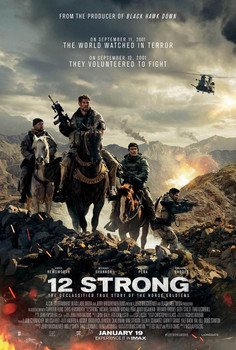 12 Strong Original Movie Poster - Double Sided Final Style 12 Strong Original Movie Poster - Double Sided Final Style