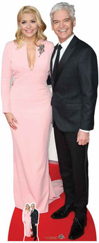 Holly Willoughby and Phillip Schofield Lifesize Cardboard Cutout Holly Willoughby and Phillip Schofield Lifesize Cardboard Cutout