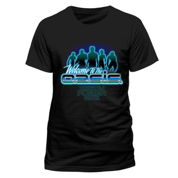 Ready Player One Oasis Official Black Unisex T-Shirt Ready Player One Oasis Official Black Unisex T-Shirt