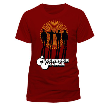 A Clockwork Orange Gang Style Official Unisex Red T-Shirt A Clockwork Orange Gang Style Official Unisex Red T-Shirt