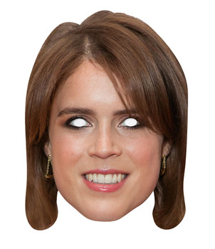 Princess Eugenie 2D Card Party Face Mask Princess Eugenie 2D Card Party Face Mask