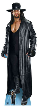 The Undertaker Long Coat and Hat WWE Lifesize Cardboard Cutout / Standup The Undertaker Long Coat and Hat WWE Lifesize Cardboard Cutout / Standup